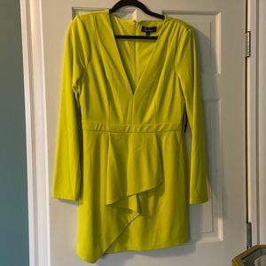 Lulu’s chartreuse mini dress (never worn)